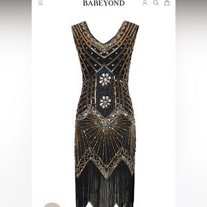 Sleeveless V-Neck Cocktail Party Dress